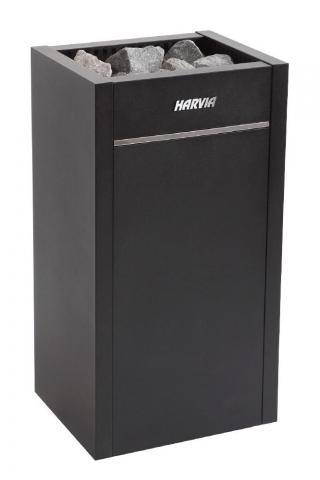 HARVIA Электрическая печь Virta HL900400S HL90S black, с парогенератором, 9.0 кВт+2.0 кВт (без пульта управления Griffin в комплекте) 1